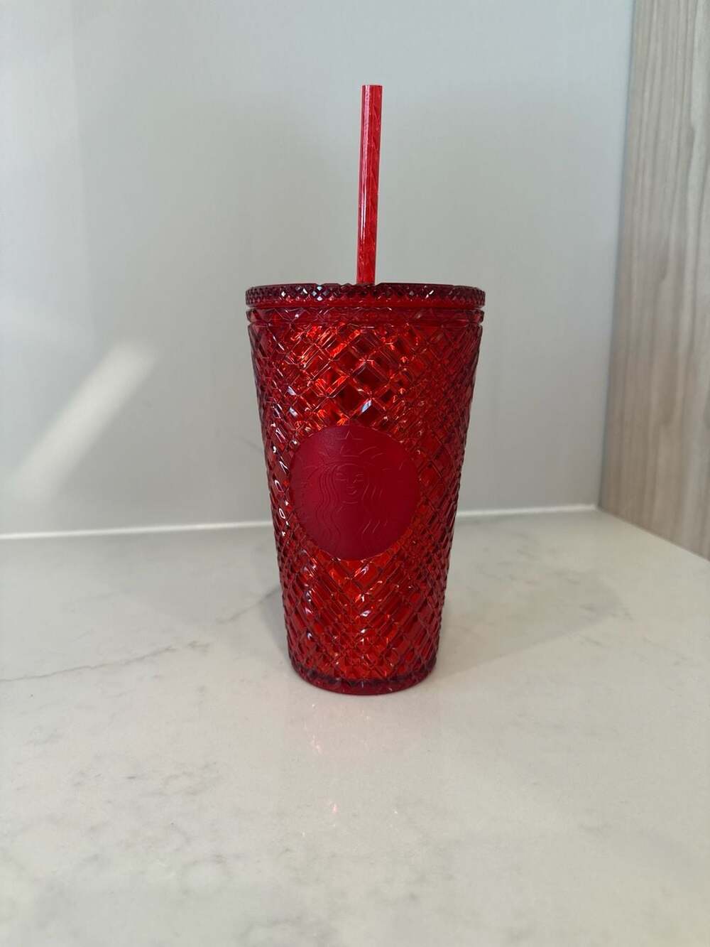 Starbucks 2021 Holiday Red Jeweled Tumbler 16oz Grande